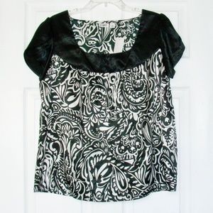 New! Cato Women's Printed Blouse Size: Medium